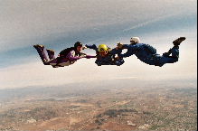 sky diving photo
